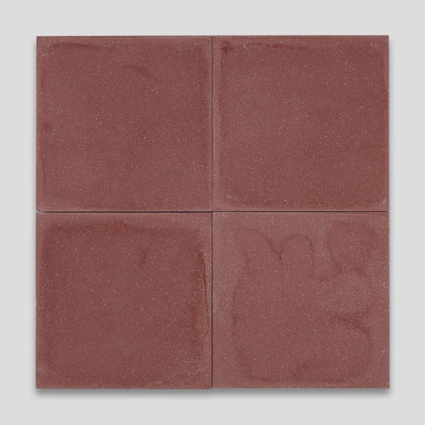 Burgundy Encaustic Cement Tile