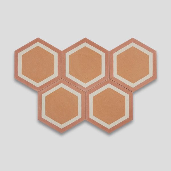 Cordoba Hexagon Encaustic Cement Tile