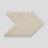 Cream Herringbone Encaustic Cement Tile