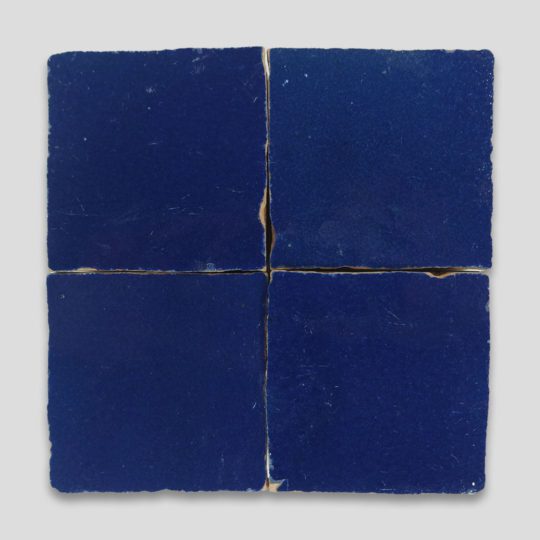 Dark Blue Z-12 Zellige Tile