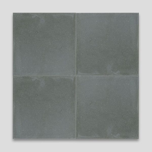 Dark Green Encaustic Cement Tile