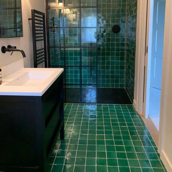 Dark Green Zellige Tile