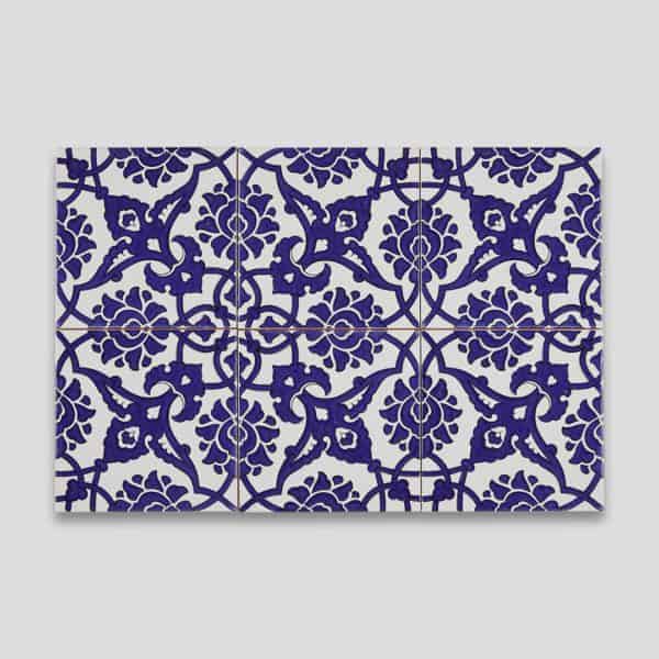 GC83 Cobalt Handmade Turkish Ceramic Tile