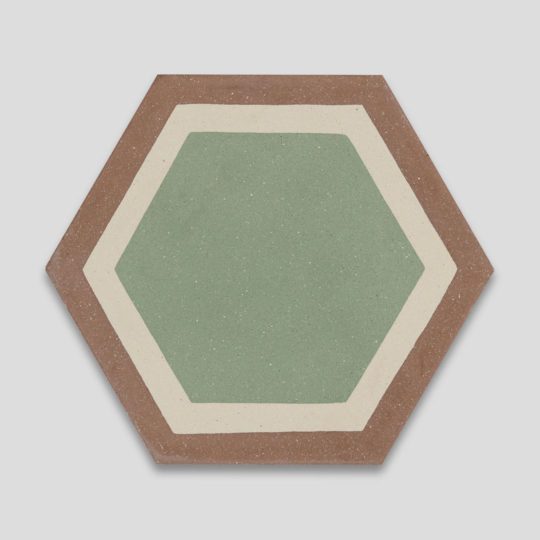 Granada Hexagon Encaustic Cement Tile