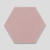Hex Plain Candy Hexagon Encaustic Cement Tile