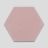 Hex Plain Candy Hexagon Encaustic Cement Tile