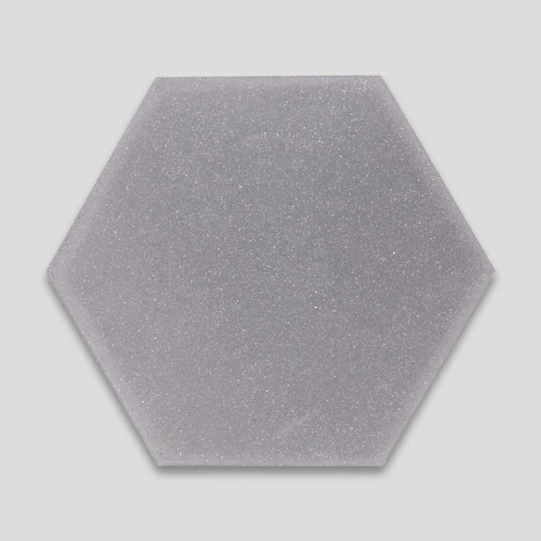 Hex Plain Shark Gray Encaustic Cement Tile