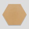 Hex Plain Yellow Hexagon Encaustic Cement Tile