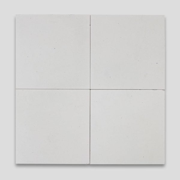 Pure White Encaustic Cement Tile