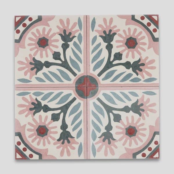 Sakura Encaustic Cement Tile