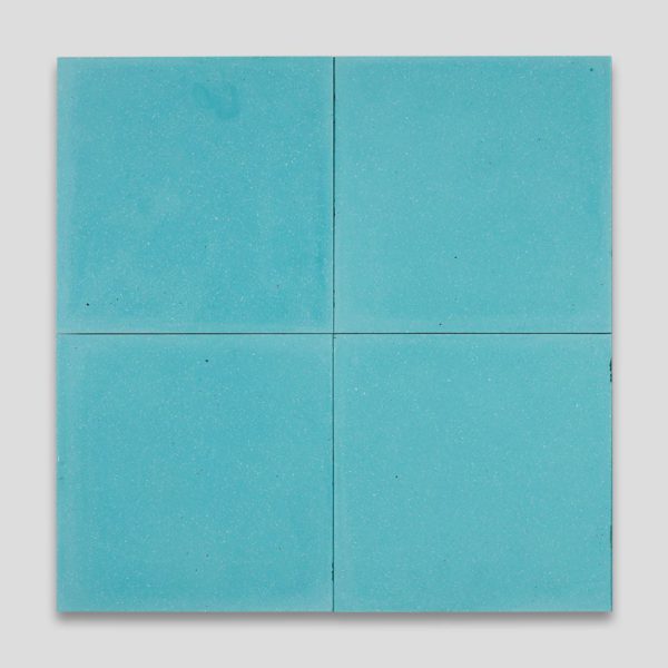 Turquoise Encaustic Cement Tile