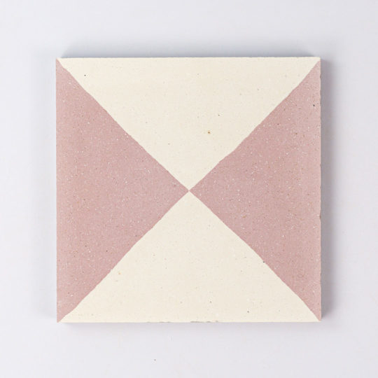 Vintage Pink Encaustic Cement Tile