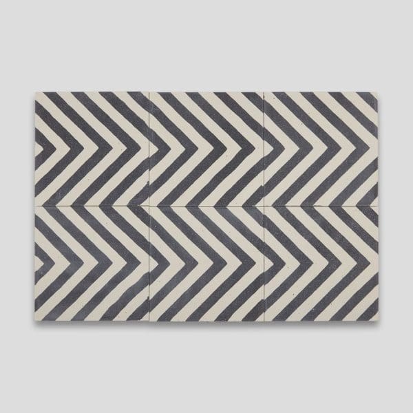 Zebra Encaustic Cement Tile