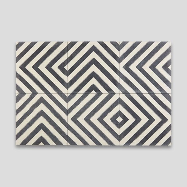 Zebra Encaustic Cement Tile