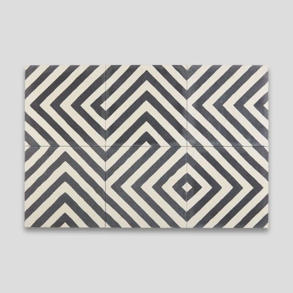 Zebra Encaustic Cement Tile