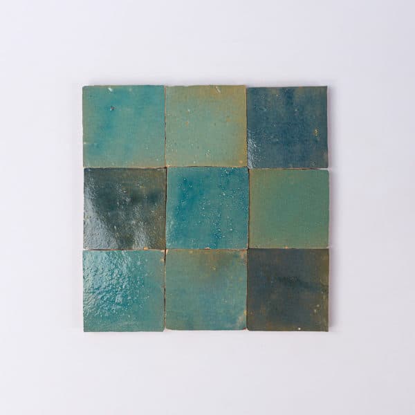 Moroccan Blue Jean Zellige Tile