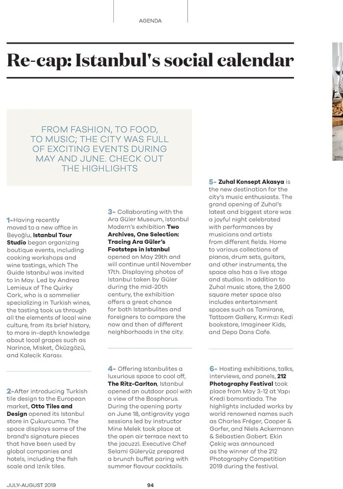The Guide Istanbul - July 2019
