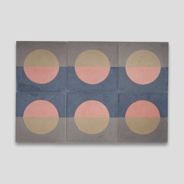 Sea Sparkle Encaustic Cement Tile