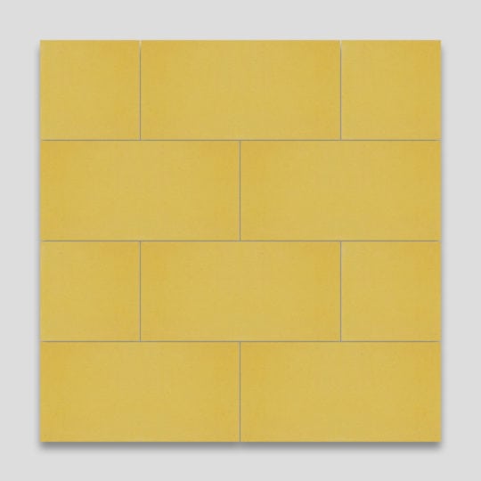 Amalfi Yellow Metro Tile