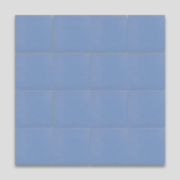 Blue Rectangle Encaustic Cement Tile