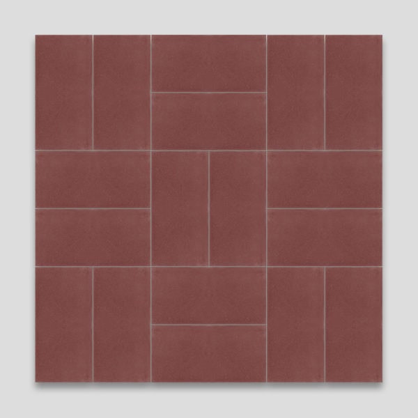 Burgundy Metro Tile