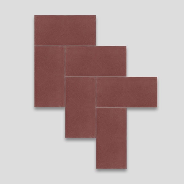 Burgundy Metro Tile