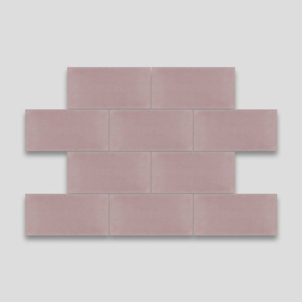 Dirty Pink Metro Tile