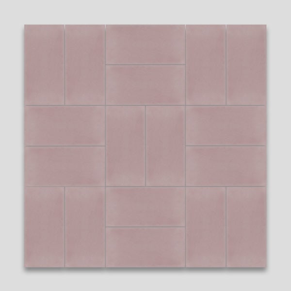 Dirty Pink Metro Tile