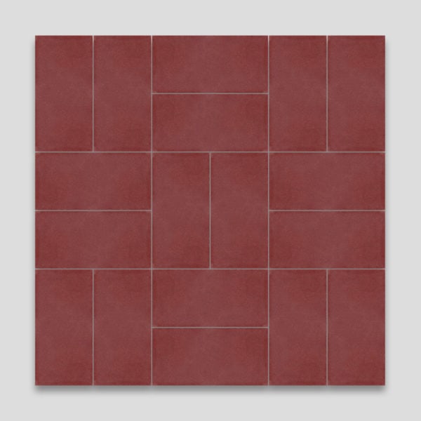 Red Metro Tile