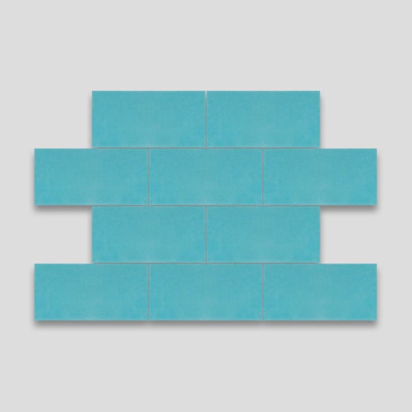 Turquoise Metro Tile