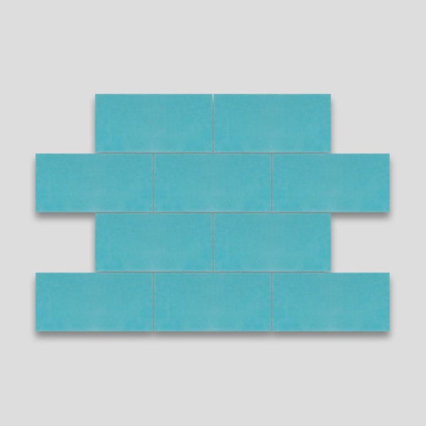 Turquoise Metro Tile