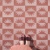 Sunny Burgundy - Dirty Pink Encaustic Cement Tile