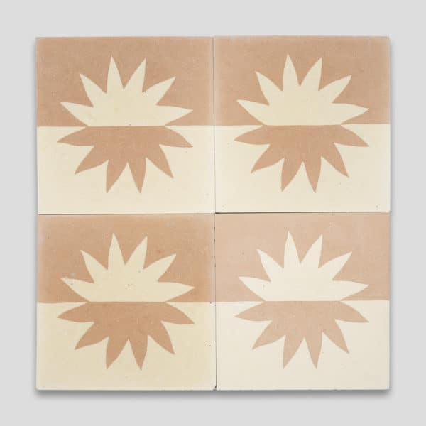 Sunny Cream - Peanut Encaustic Cement Tile