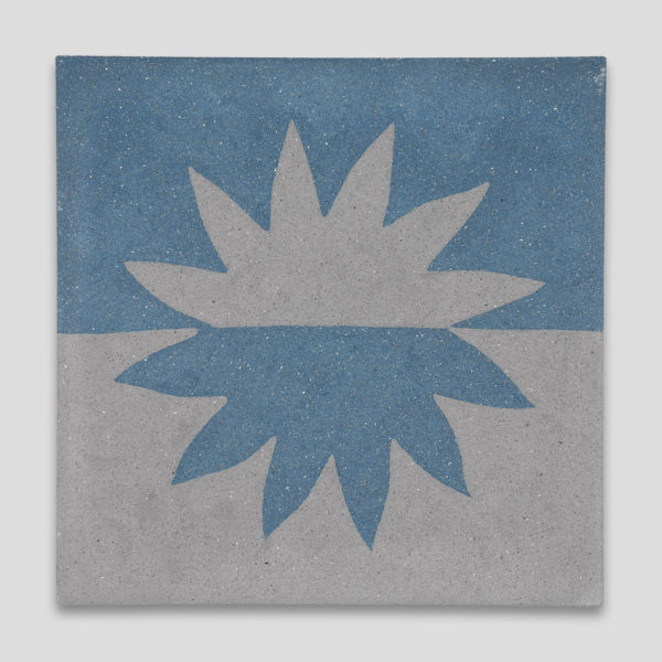 Sunny Navy Blue Elefante Encaustic Cement Tile
