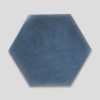 Hex Plain Navy Blue Hexagon Encaustic Cement Tile