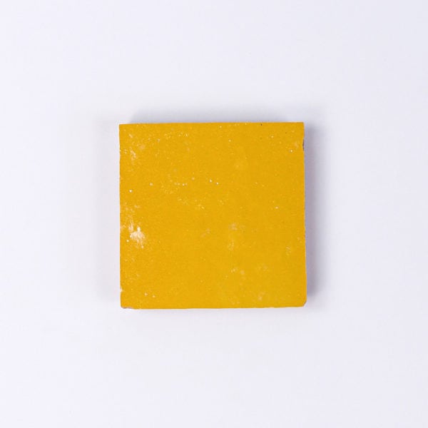 Moroccan Amalfi Yellow Zellige Tile