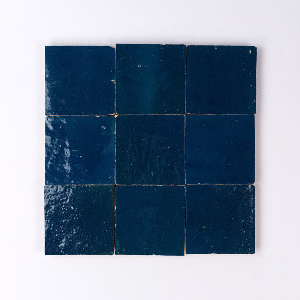 Moroccan Blue Marine Zellige