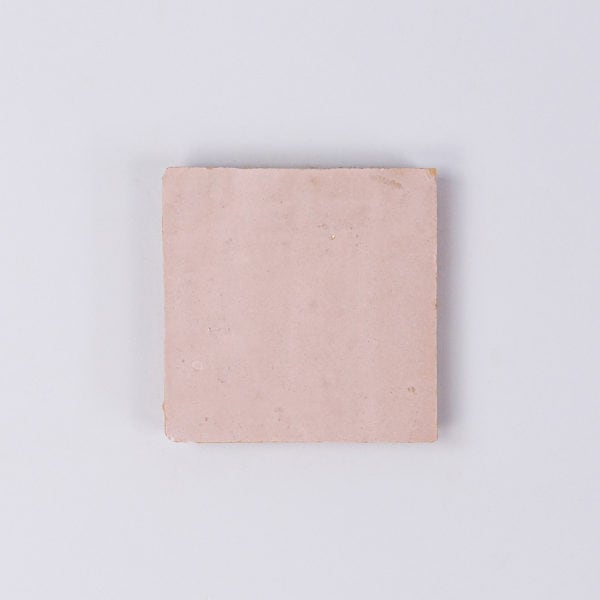 Moroccan Blush Pink Zellige Tile