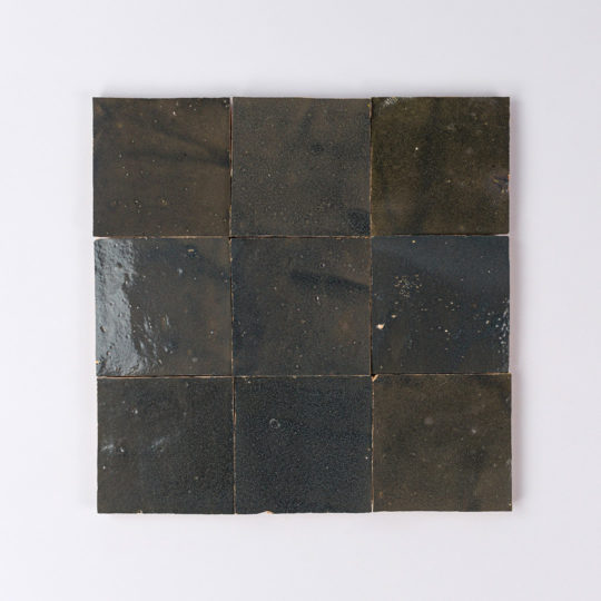 Moroccan Charcoal Zellige Tile