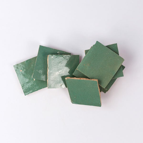 Moroccan Emerald Green Zellige Tile