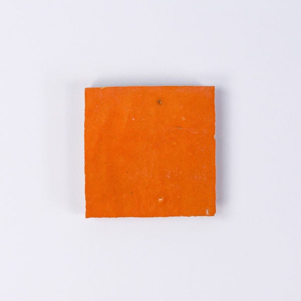 Moroccan Orange Zellige Tile