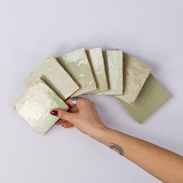 Moroccan Sage Zellige Tile