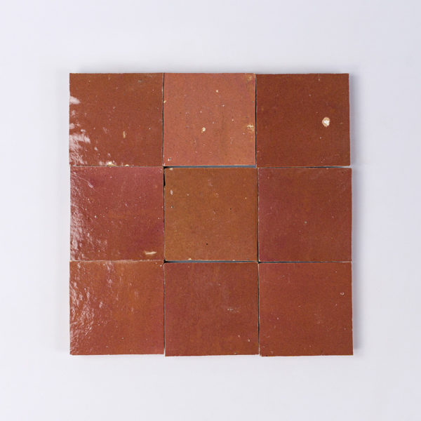 Moroccan Vintage Rose Zellige Tile