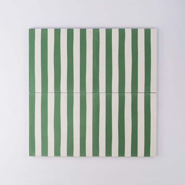 Green Stripes Slim Line