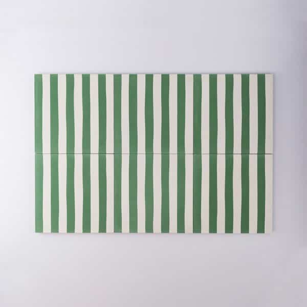 Green Stripes Slim Line