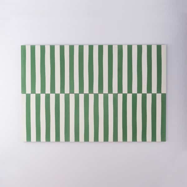 Green Stripes Slim Line