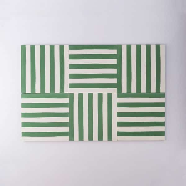 Green Stripes Slim Line