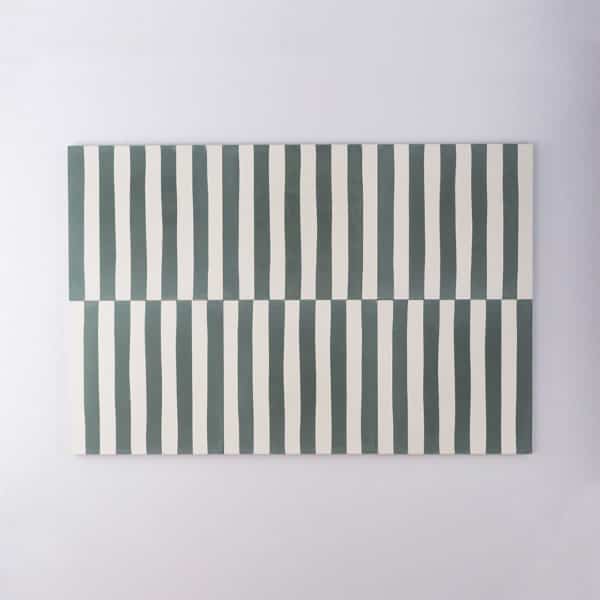 Storm Green Stripes - Slim Line