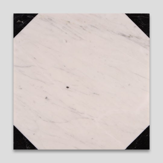 Anthropology Black Signature Marble Collection Tile